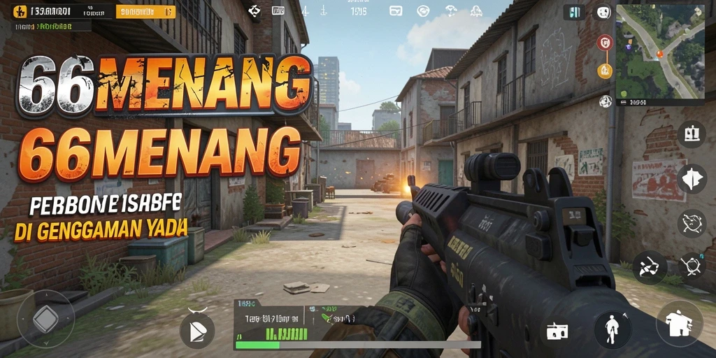 Tampilan mengesankan dari gameplay 66MENANG yang mendebarkan.