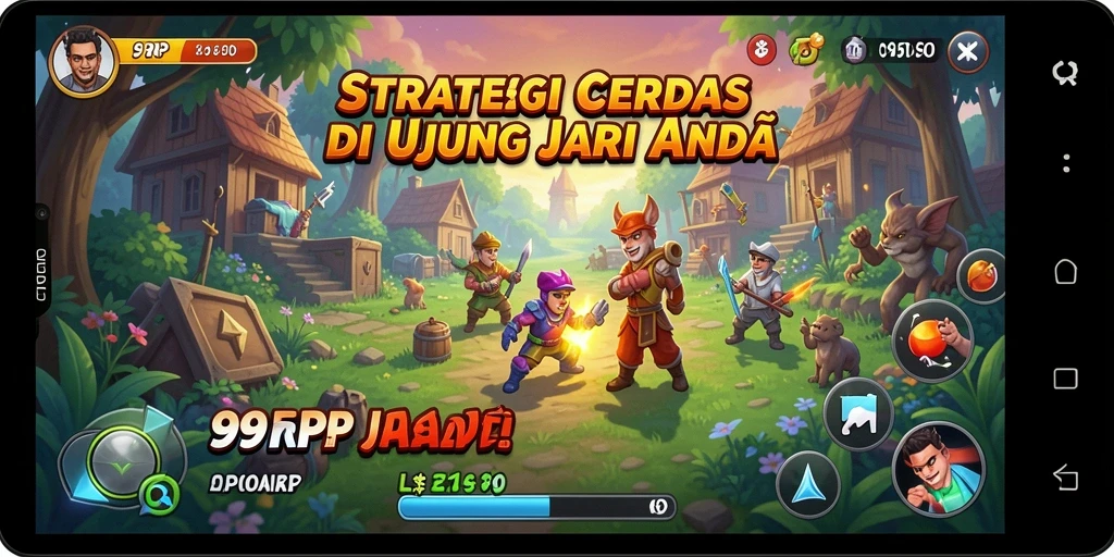 Screenshot gameplay 99RP menunjukkan strategi mendalam yang menantang.