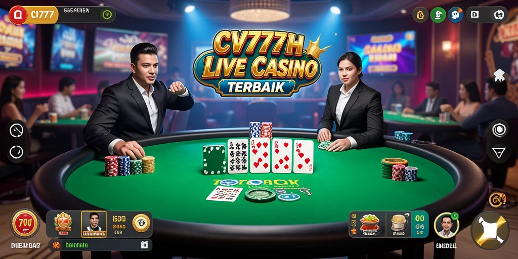 Pengalaman bermain Live Casino yang realistis dan mendebarkan.