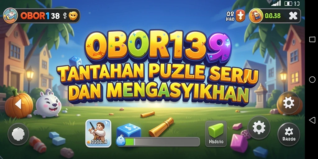 Tampilan gameplay OBOR138 yang menarik dan penuh warna.