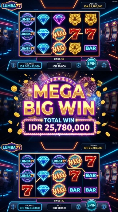 Cuplikan aplikasi Lumba77 yang memperlihatkan proses pengunduhan yang cepat.